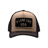 2LaneLife "USA" - 5 Panel Snapback Hat